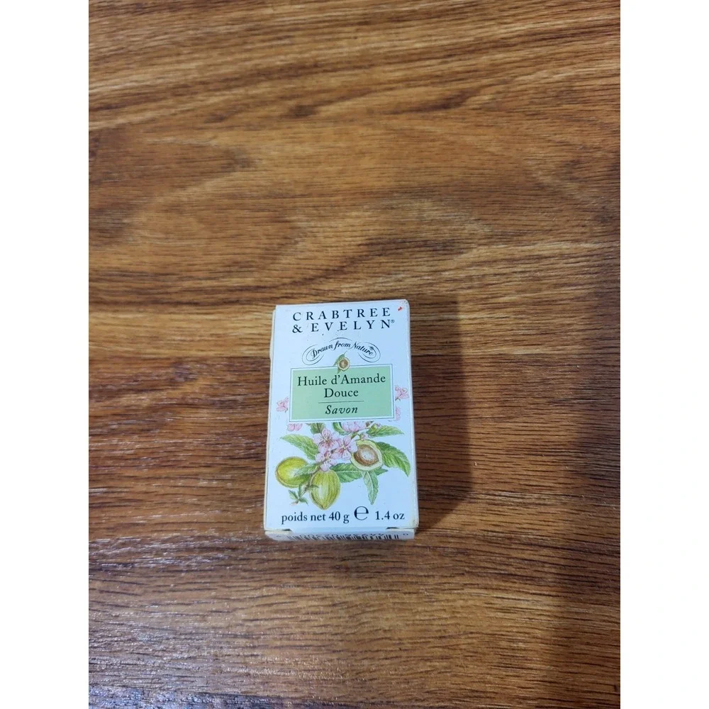 Crabtree & Evelyn Sweet Almond Oil Soap 1.4 Oz